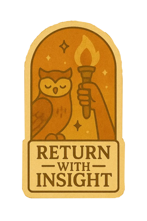 Return with insight
